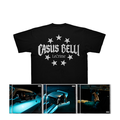 Tee-shirt CASUS BELLI + pack 3 CDs (standard, collector, deluxe)