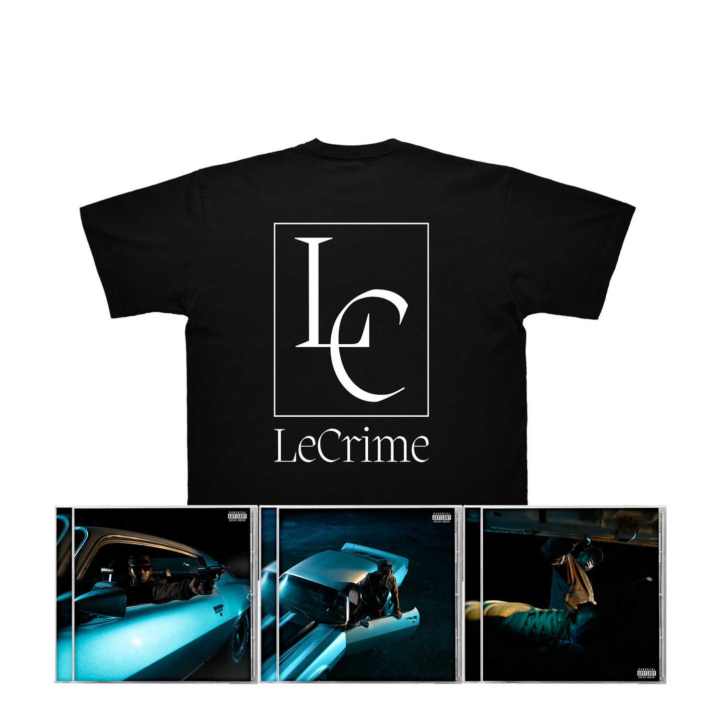Tee-shirt LC + pack 3 CDs (standard, collector, deluxe)